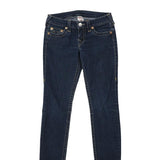 True Religion Skinny Jeans - 28W UK 6 Blue Cotton