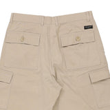 Top Moda Cargo Shorts - 32W 9L Beige Cotton