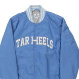 Vintage blue Tar Heels Hillflint Bomber Jacket - mens large