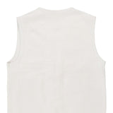 Belfe Gilet - Small White Polyester Blend