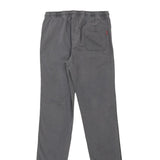 Carrera Trousers - Medium Grey Cotton