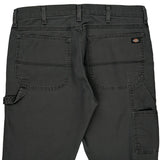 Dickies Cargo Shorts - 36″ Waist Black Cotton Blend