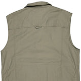 Vintage Columbia Gilet - Large Beige Cotton