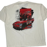 Stewart Chase Authentics Nascar T-Shirt - 2XL White Cotton