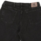 Wrangler Denim Shorts - 34W 9L Black Cotton