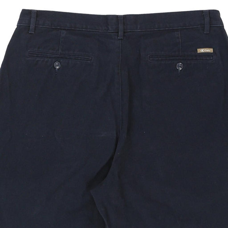Calvin Klein Jeans Chino Shorts - 36W 10L Navy Cotton