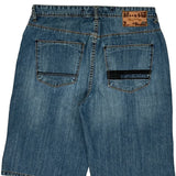 Hip Hop Ecko Unltd Denim Shorts - 36W 13L Blue Cotton