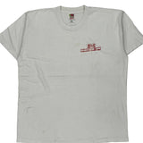 Vintage Lou'S Drive-In Fruit Of The Loom Single Stitch T-Shirt - XL White Cotton