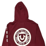 Vintage True Religion Hoodie - XL Burgundy Cotton