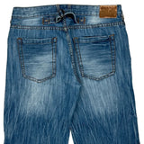 Sokool Denim Shorts - 34W 14L Blue Denim