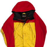 Vintage Marmot Ski Jacket - Large Red Nylon