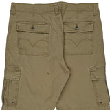 Levis Cargo Shorts - 38W 12L Beige Cotton
