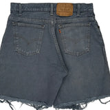 560 Orange Tab Levis Denim Shorts - 32W 8L Grey Denim
