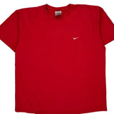 Vintage Nike T-Shirt - XL Red Cotton