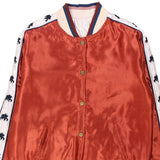 Ameno Americanino Reversible Jacket - Medium Orange Polyester Blend