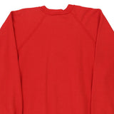 Made in Canada Reebok Spellout Sweatshirt - Small Red Cotton