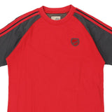 Age 12-13 Asics Football Shirt - Large Red Polyester
