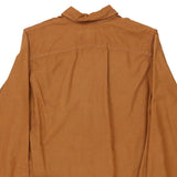 Age 11-12 Ralph Lauren Striped Shirt - Medium Brown Cotton