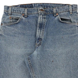 550 Orange Tab Levis Jeans - 36W 30L Blue Cotton