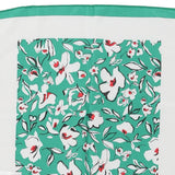 Trussardi Floral Handkerchief - No Size Green Polyester