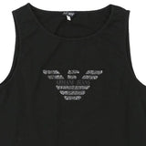 Armani Jeans Vest - Medium Black Cotton
