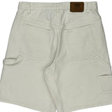 Route 66 Cargo Shorts - 34" Waist White Cotton