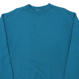 Made in USA Tultex Sweatshirt - Large Blue Cotton Blend