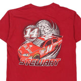 Vintage red #14 Stewart Winners Circle T-Shirt - mens large