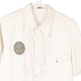 Age 14-16 Bly Short Sleeve Shirt - XL White Cotton