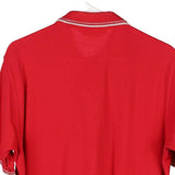 Kappa Polo Shirt - Medium Red Cotton