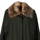 Blu Coat - Medium Khaki Polyester Blend