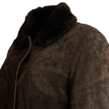 Unbranded Suede Jacket - 2XL Brown Leather