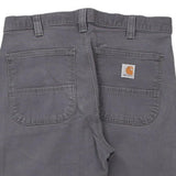 Carhartt Jeans - 33W 34L Grey Cotton