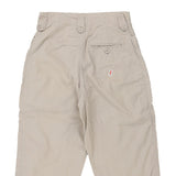 Benetton Shorts - 36W UK 18 Beige Cotton