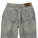 Cavalli Animal print Shorts - 28W UK 8 Green Cotton