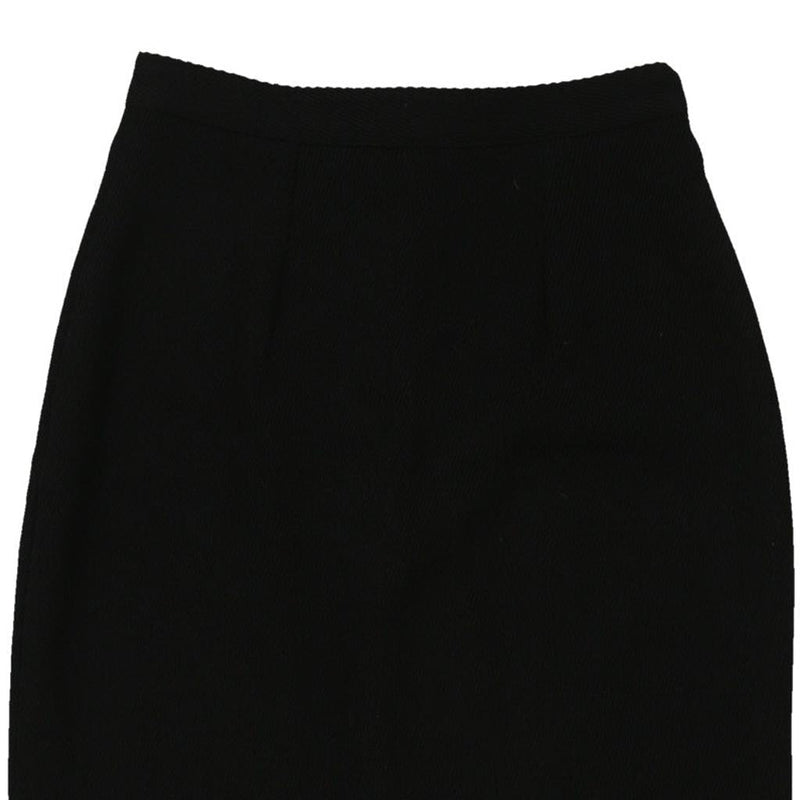 Emporio Armani Skirt - 26W UK 6 Black Wool