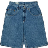 Lee Denim Shorts - 30W 13L Blue Denim