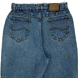 Lee Denim Shorts - 30W UK 12 Blue Denim
