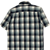 Vintage Carhartt Checked Short Sleeve Shirt - Medium White Cotton