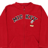 Mickey Unbranded Cartoon Fleece - Large Red Polyester