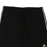 Age 15-16 Adidas Sport Shorts - 2XL Black Polyester