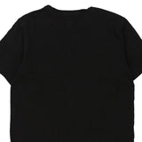 Age 15-16 Champion Spellout T-Shirt - 2XL Black Cotton