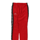 Age 11-12 Kappa Tracksuit - XS Red Polyester