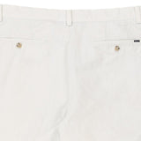 Ralph Lauren Shorts - 35W UK 16 Cream Cotton