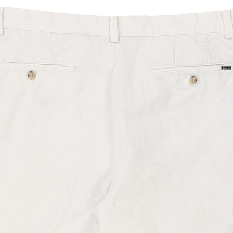 Ralph Lauren Shorts - 35W UK 16 Cream Cotton