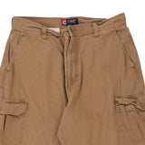 Chaps Ralph Lauren Cargo Shorts - 35W 9L Brown Cotton