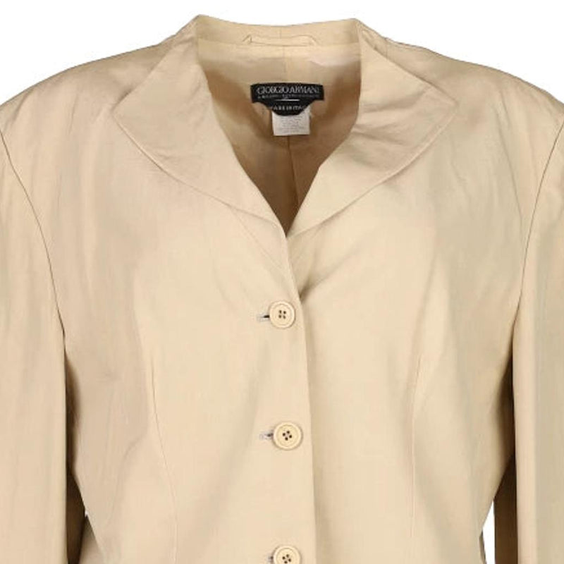 Giorgio Armani Blazer - XL Beige Viscose Blend