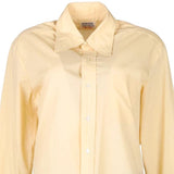 1970s Unbranded Shirt - Medium Yellow Polyester Blend