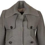 Patrizia Pepe Coat - Small Grey Wool