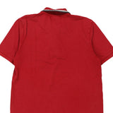Napapijri Polo Shirt - Medium Red Cotton
